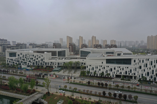 阜陽太和六館使用的鋁單板